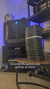 Closing 35 GameCube games at once