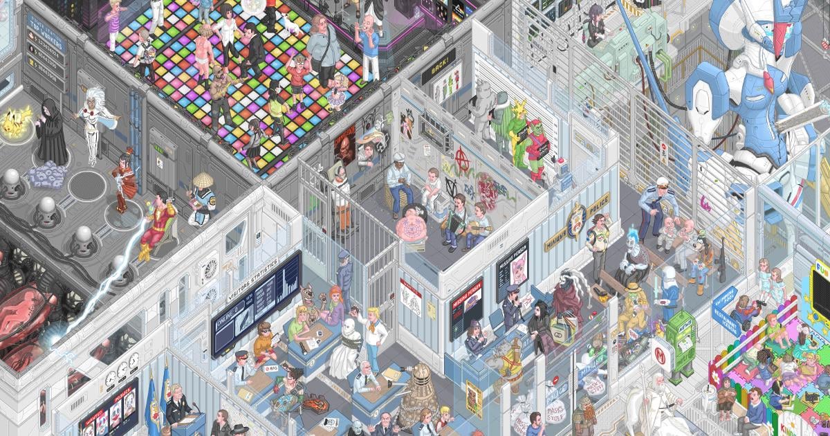 Cool page with loads of mass culture references to find