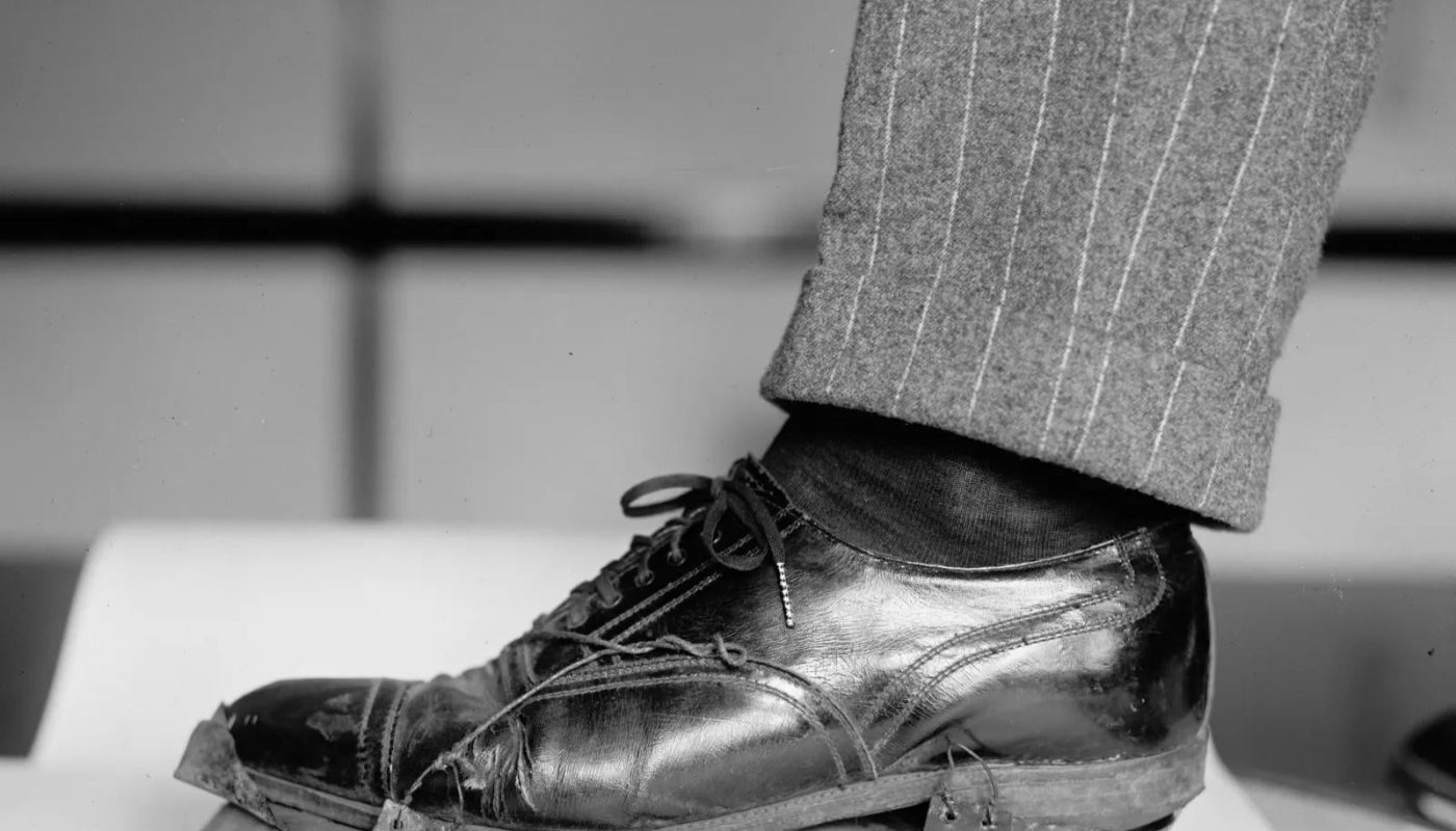 Cow shoes used by moonshiners during the Prohibition Era to hide their footprints, June 18th, 1924