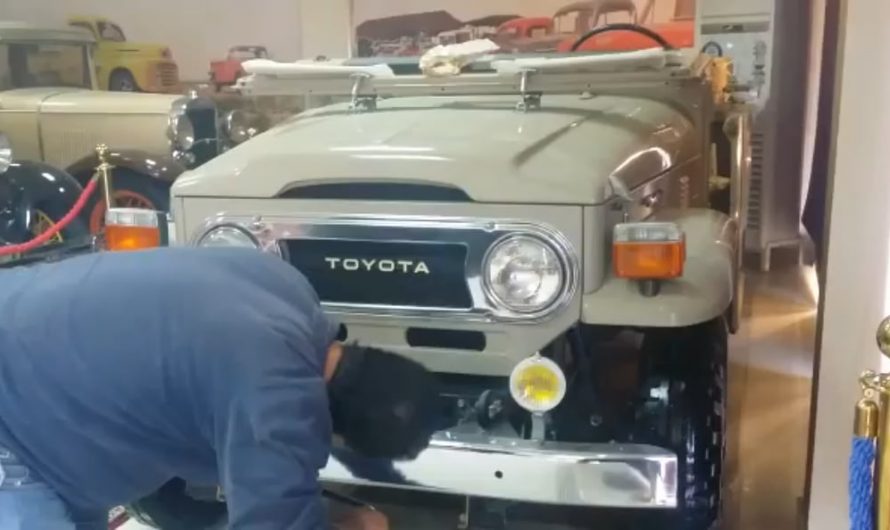 Crank start landcruiser FJ 45