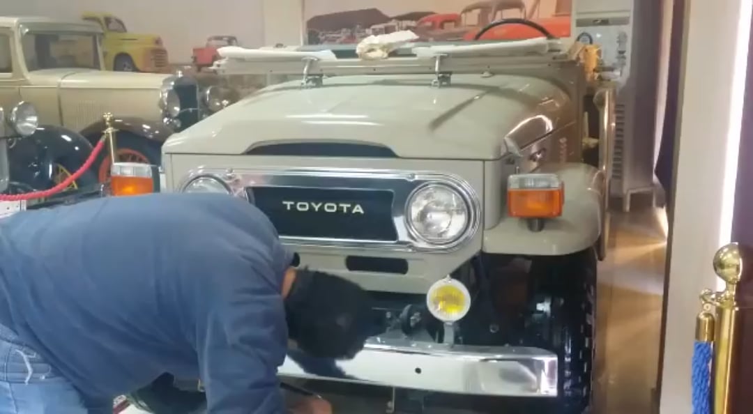 Crank start landcruiser FJ 45