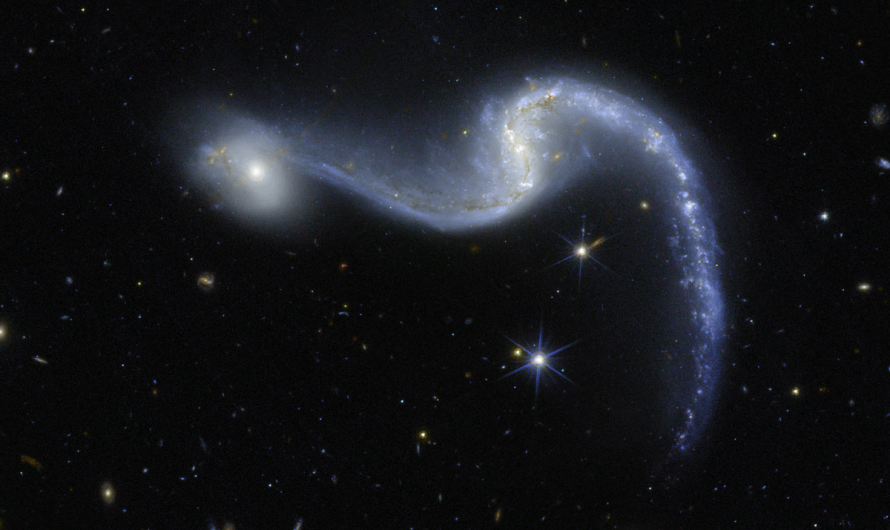 Dark Matter Telescope Captures a Sparkling Galaxy Merger