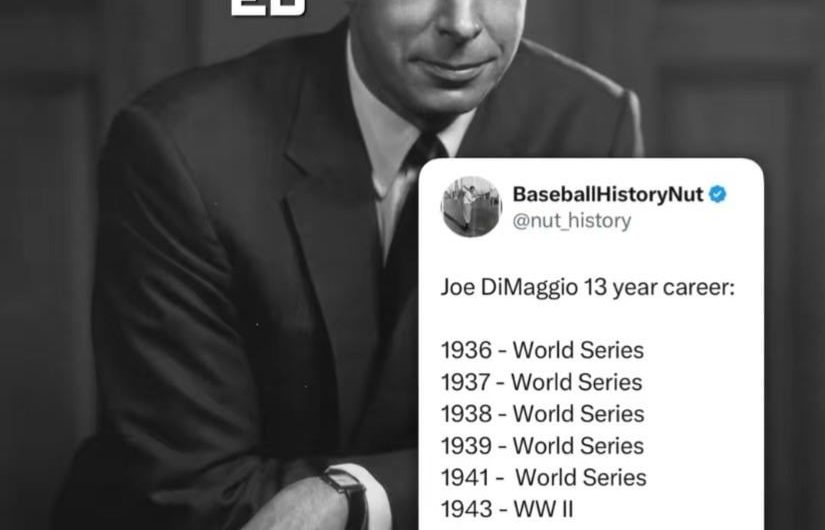 DiMaggio was winning no matter where he went