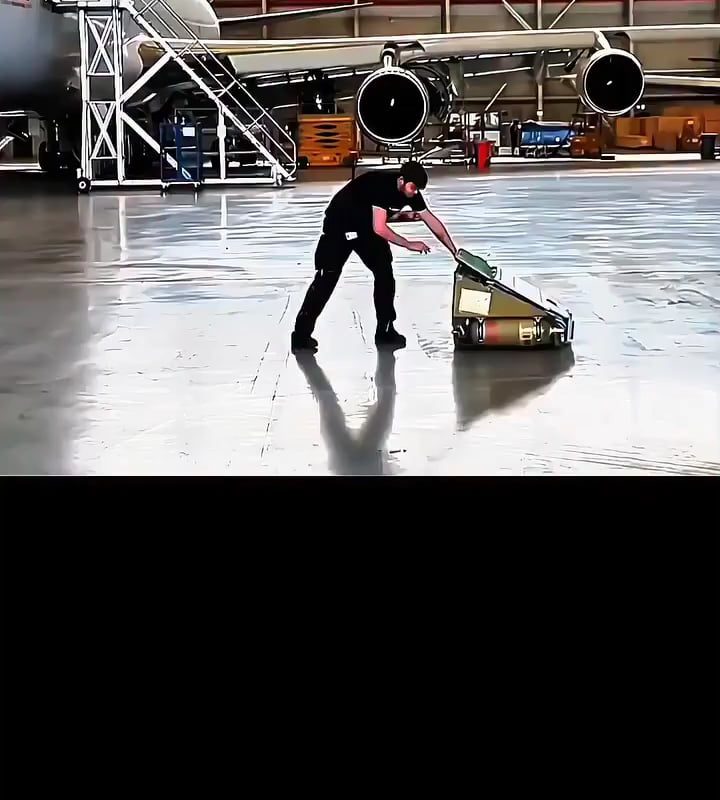 Emergency slides are being deployed