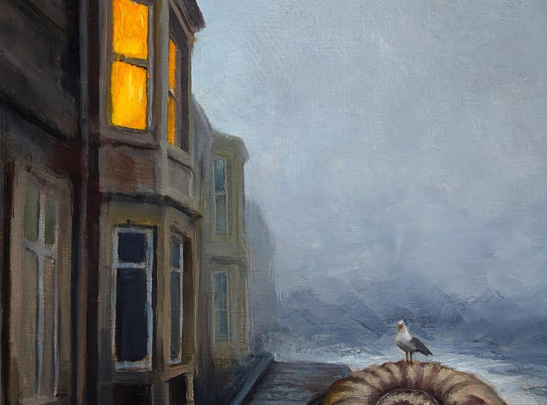 "End Of The Street" - my oil painting