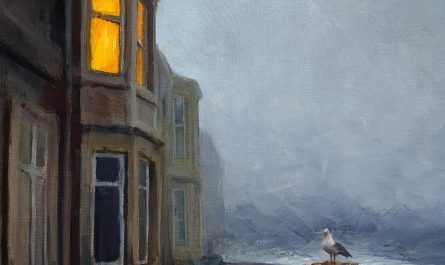 "End Of The Street" - my oil painting