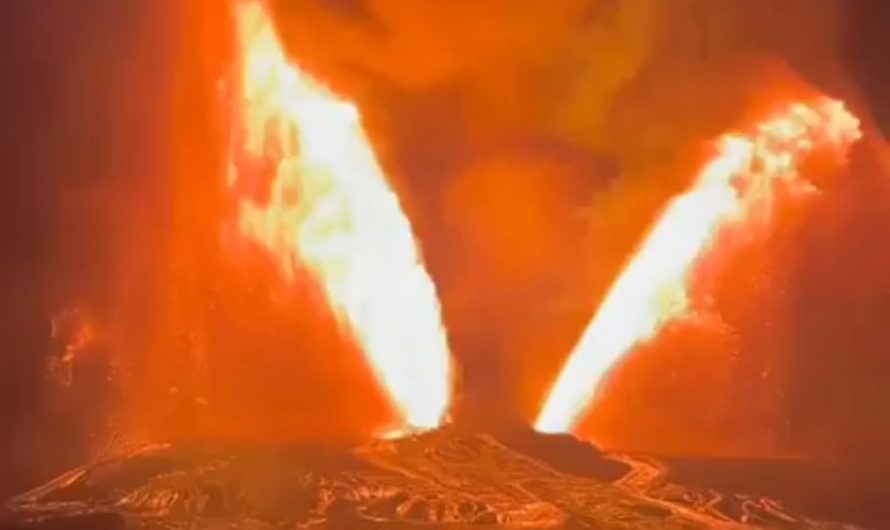 Eruption of Kilauea Volcano