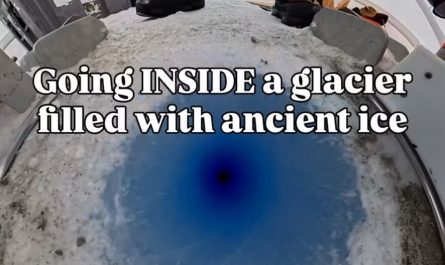 Exploring the Inside of a Glacier