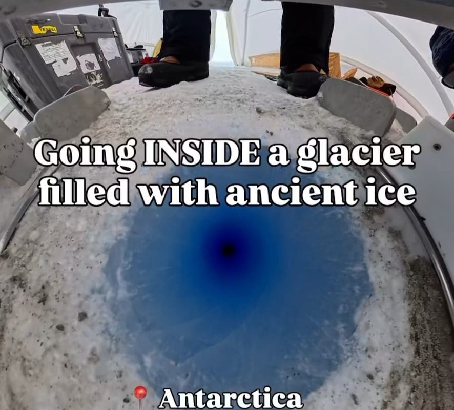Exploring the Inside of a Glacier