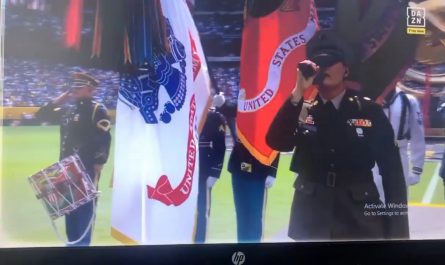 Fans in the stadium boo as the US anthem gets played in the CWC Final with Trump in attendance