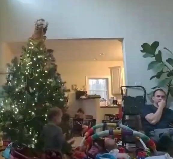 Fathers super senses are pretty amazing, warms my heart and makes me emotional