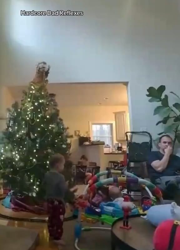 Fathers super senses are pretty amazing, warms my heart and makes me emotional