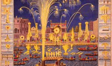 Fireworks rituals were linked to exorcising spirits. Fireworks began in ancient China as a way to drive away evil spirits before becoming a fun global celebration.
