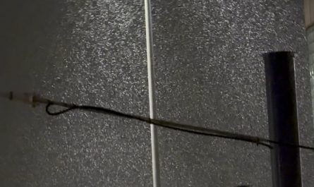 Fluid dynamics in snowfall