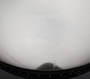 Flying straight through the eye of a Category 5 hurricane