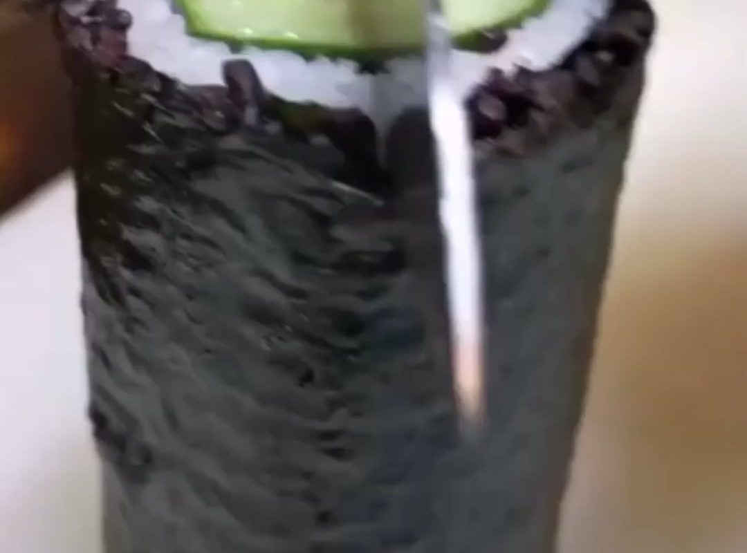 Geometric sushi slicing