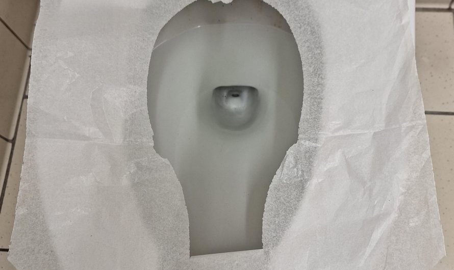 Getting the toilet cover in the first try.