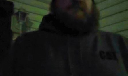 Glow in the dark flute in 35 below 0