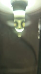 Goo falling (longer version)