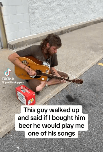 Guy got a record deal after this video went viral.