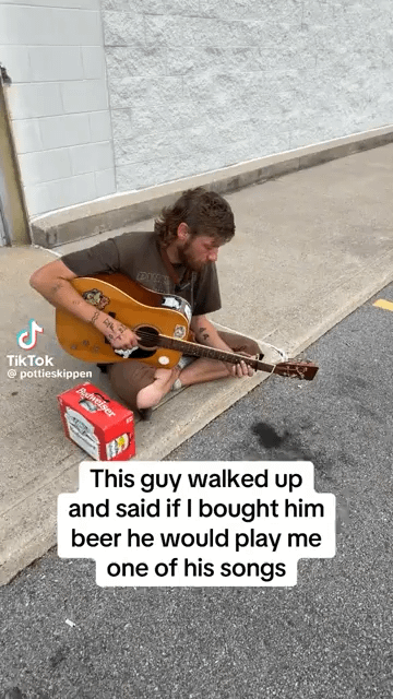 Guy got a record deal after this video went viral.