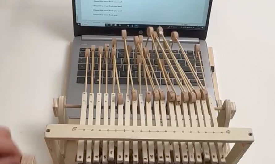 Handcrafted Formality machine- ‘I hope this email finds you well’.