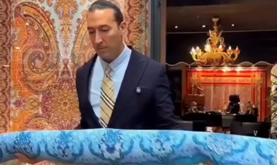 Handmade Persian carpet worth $75,000