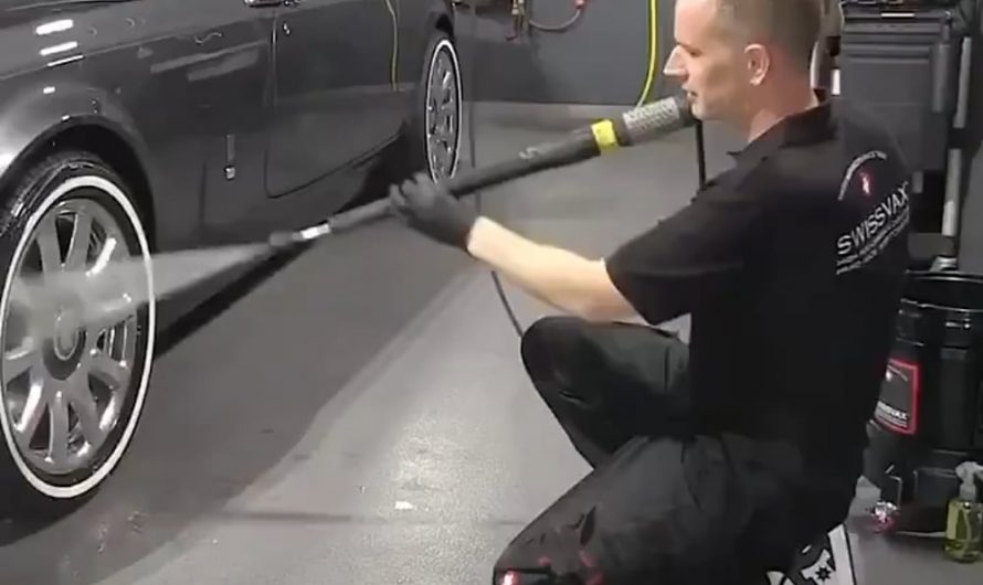 He is the world’s most expensive car washer.