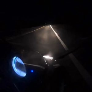 He measured his velocity, which made his position uncertain, which saved his life.