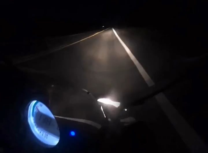 He measured his velocity, which made his position uncertain, which saved his life.