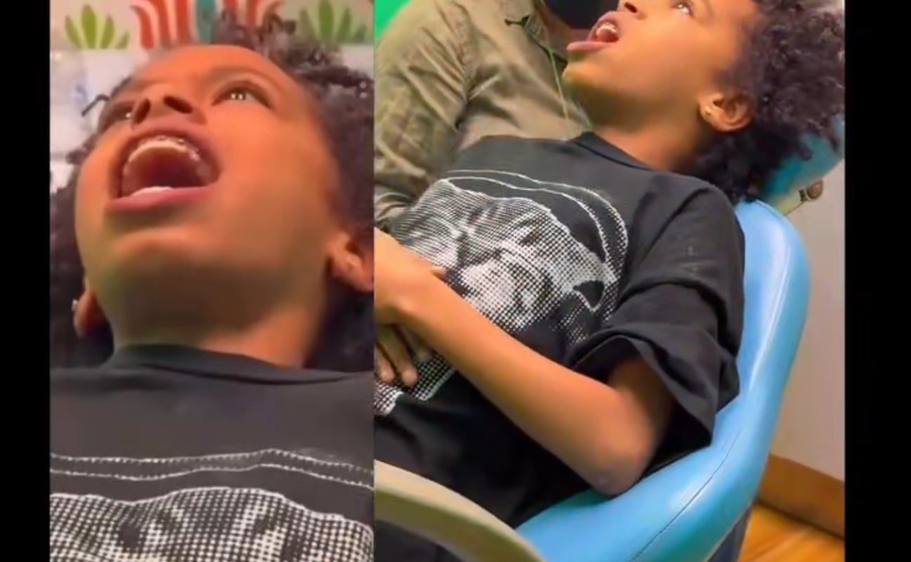 He started hitting them Magical notes after having Laughing Gas.