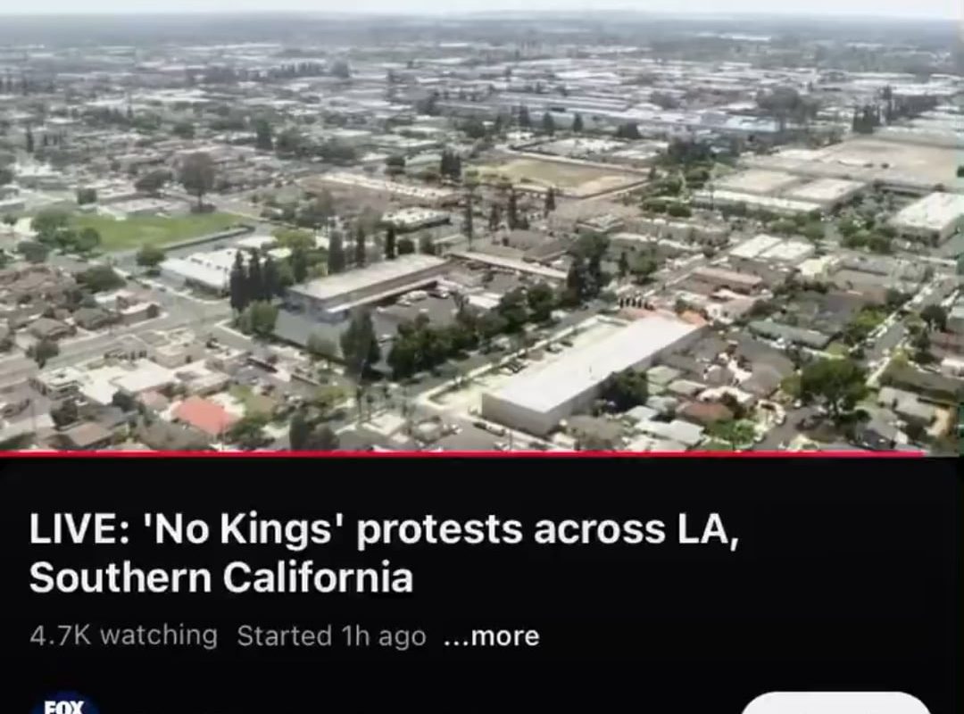 Helicopter pilot ranting about his marriage while covering the “No Kings” protest. 😂💀