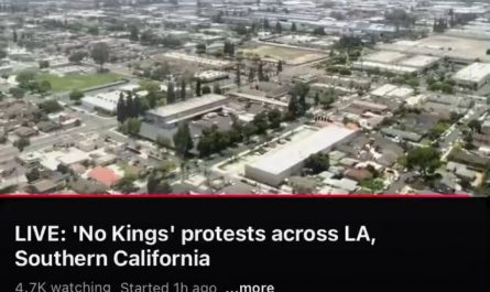 Helicopter pilot ranting about his marriage while covering the “No Kings” protest. 😂💀