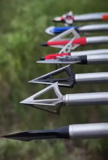 How different arrowhead designs penetrate targets