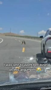 How tf u gonna tell your boss this why u late for work 😂😂