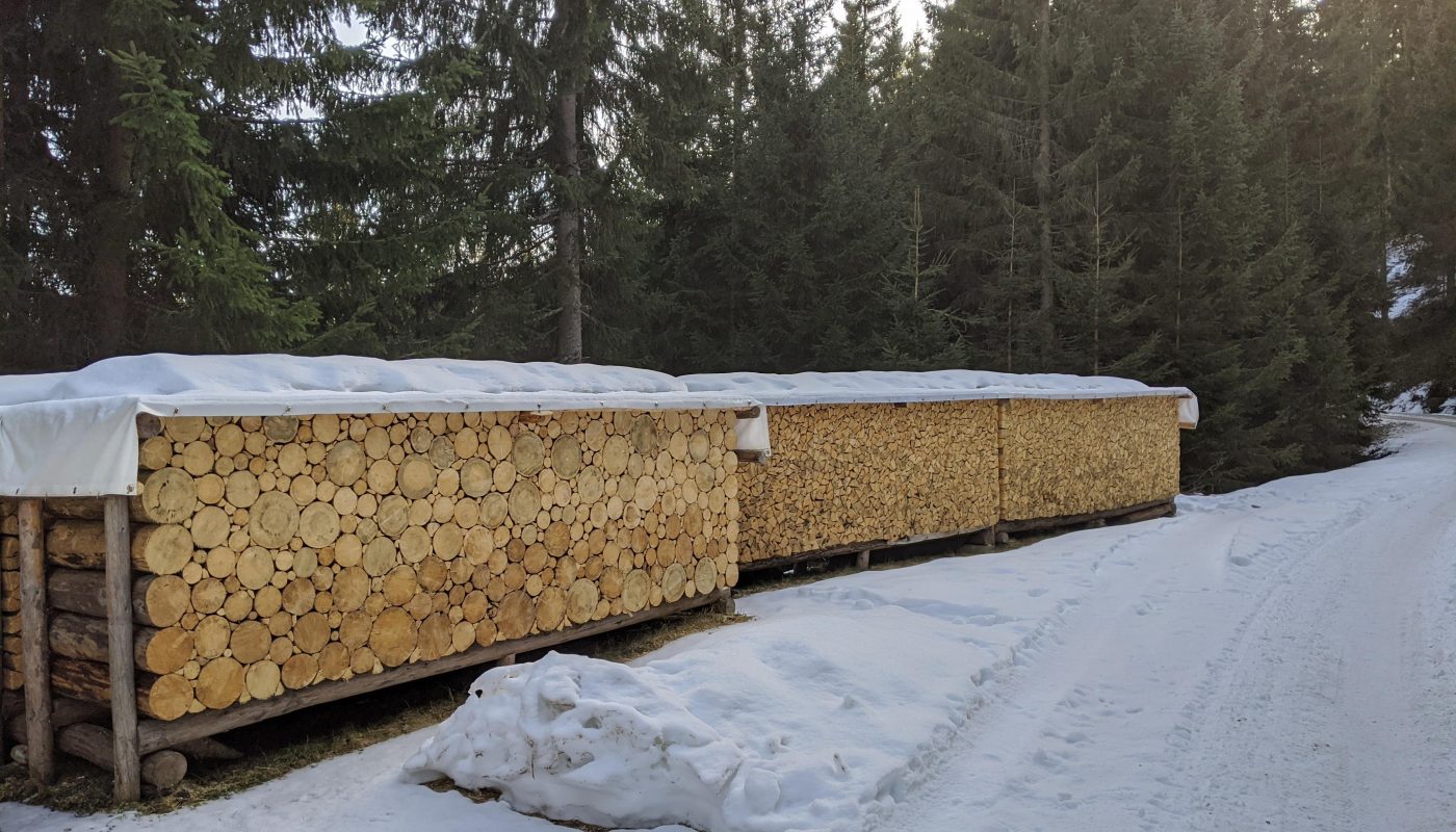 How this wood was stacked (Not AI)