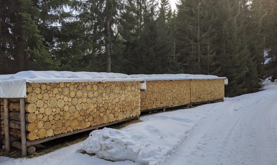 How this wood was stacked (Not AI)