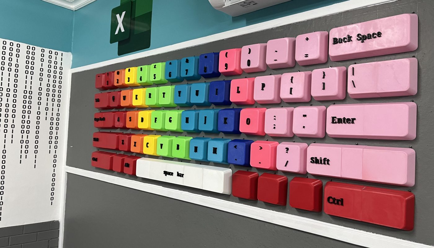 I 3D Printed a MASSIVE 3.8m x 1.6m Keyboard for a Local School — 30 Days of Non-Stop Printing!