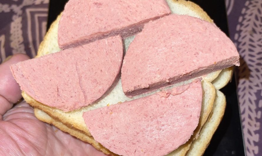 I finally figured out the optimal configuration for a Braunschweiger sandwich