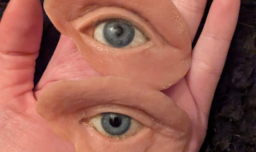 I inherited my father’s prosthetic eyes
