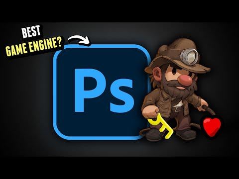 I made a video game that runs in Photoshop