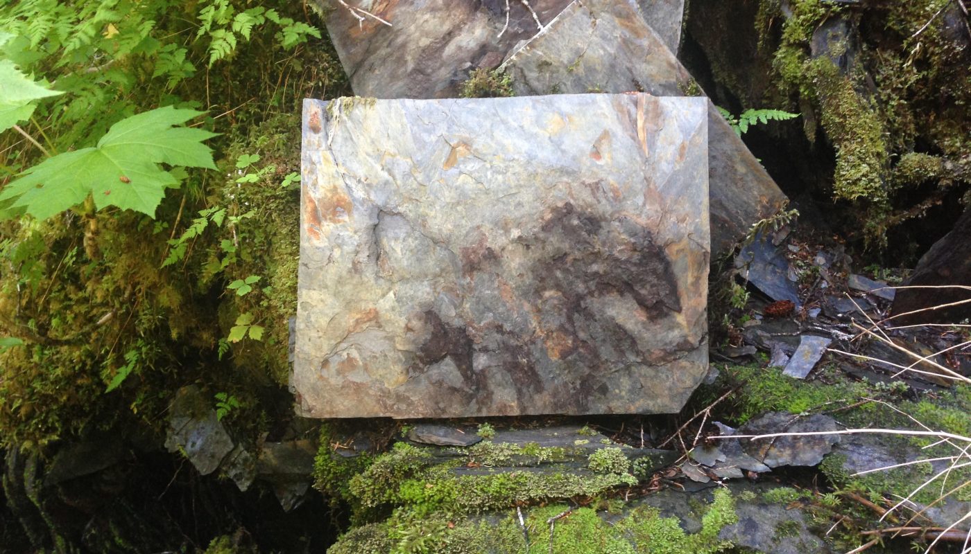 I stumbled on this freakishly perfect rock in the Alaskan wilderness miles from any road.