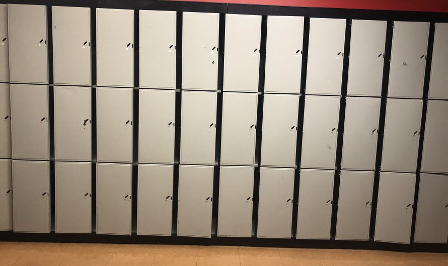 I walked into work and every single locker was opened