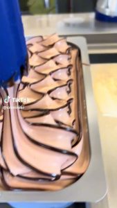 Ice-Cream therapy in a tub.