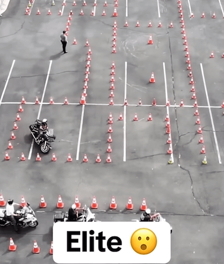 If i were doing that so many cones would’ve been knocked down