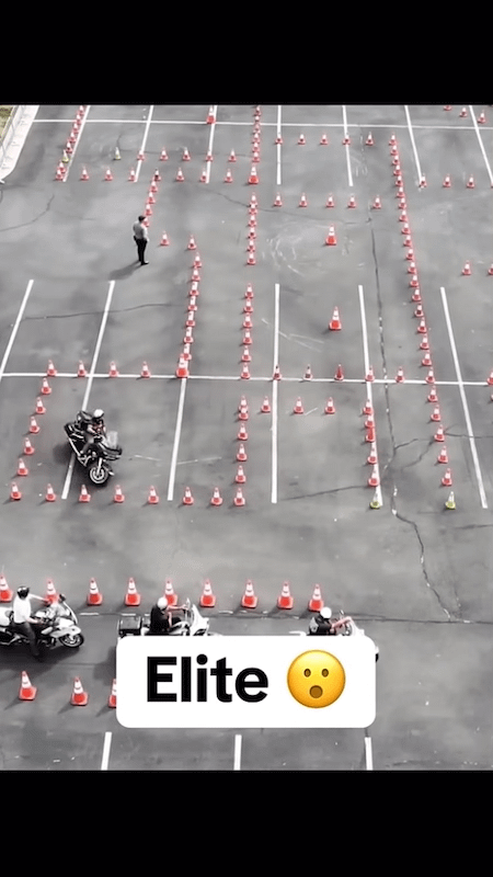 If i were doing that so many cones would’ve been knocked down