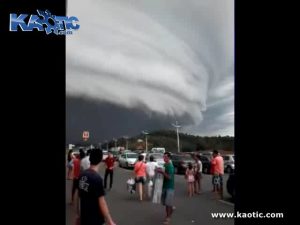 Incredible And Scary Cloud Formation In Brazil