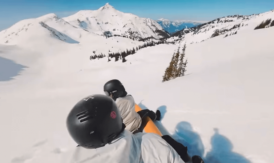 Insane  Sledding