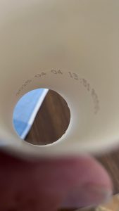 Inside toilet paper cardboard cylinders is printed the date of manufacture which can infer a *Use By Date*