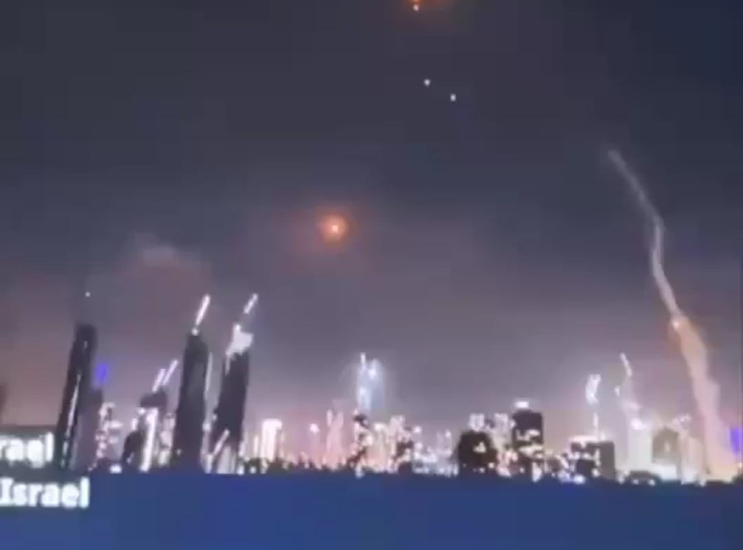 Iran's missiles continuing to break through Israel's air defense.